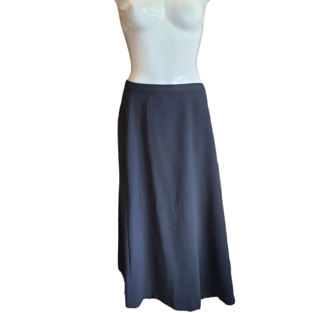 PETER NYGARD black career midi skirt 8